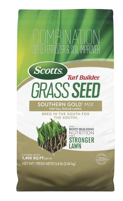 Scotts&reg; Turf Builder&reg; Grass Seed Southern Gold&reg; Mix for Tall Fescue Lawns